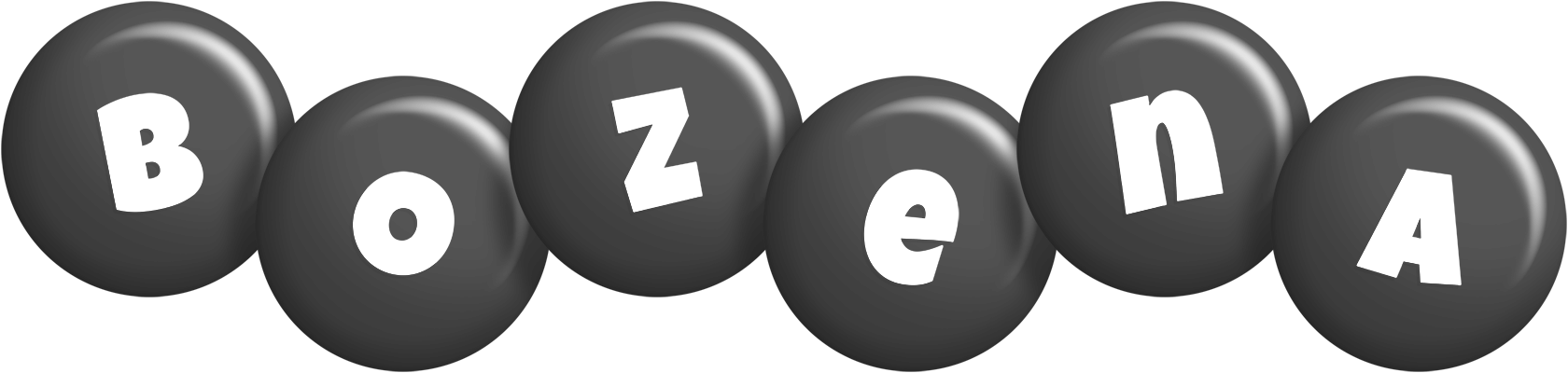 Bozena candy-black logo