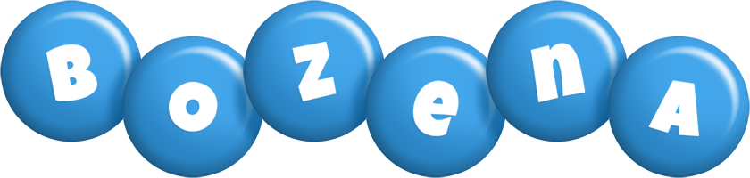 Bozena candy-blue logo