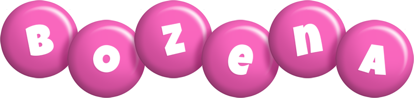 Bozena candy-pink logo
