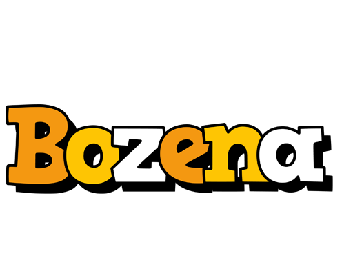 Bozena cartoon logo