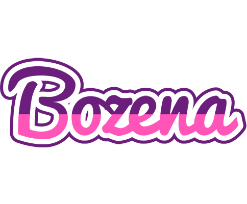 Bozena cheerful logo