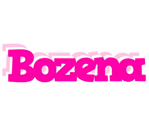 Bozena dancing logo