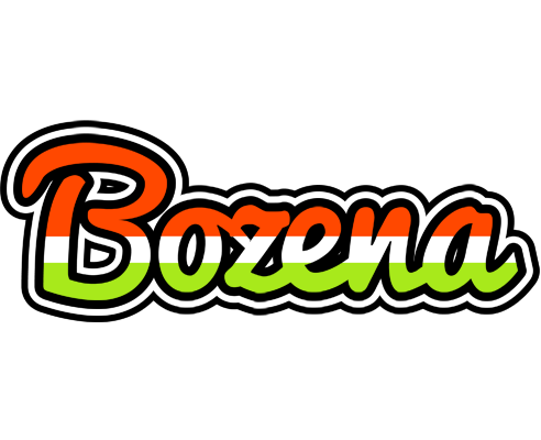 Bozena exotic logo