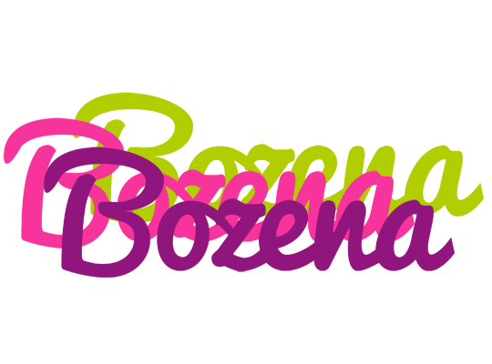 Bozena flowers logo