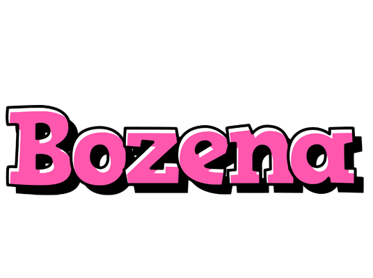 Bozena girlish logo