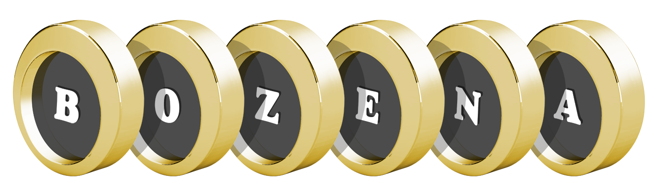 Bozena gold logo