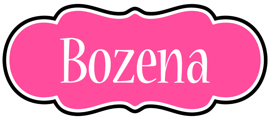 Bozena invitation logo
