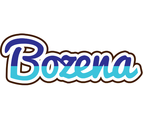 Bozena raining logo