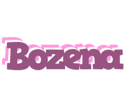 Bozena relaxing logo