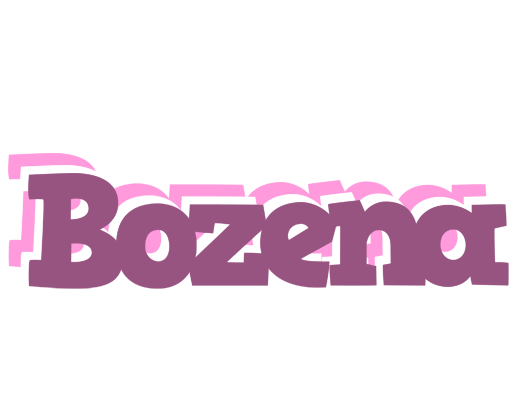 Bozena relaxing logo