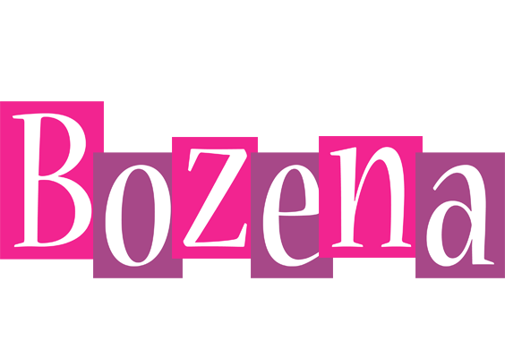 Bozena whine logo