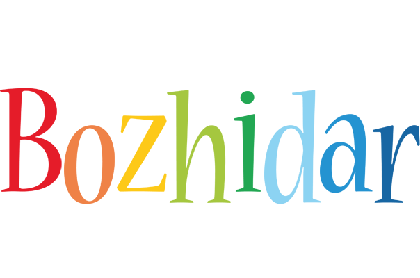 Bozhidar birthday logo