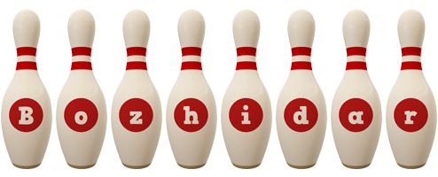 Bozhidar bowling-pin logo