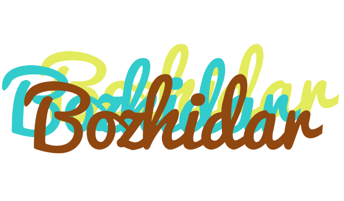 Bozhidar cupcake logo