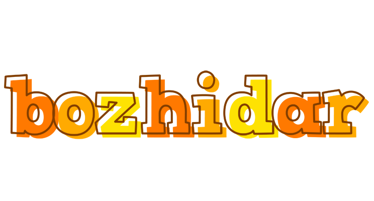 Bozhidar desert logo