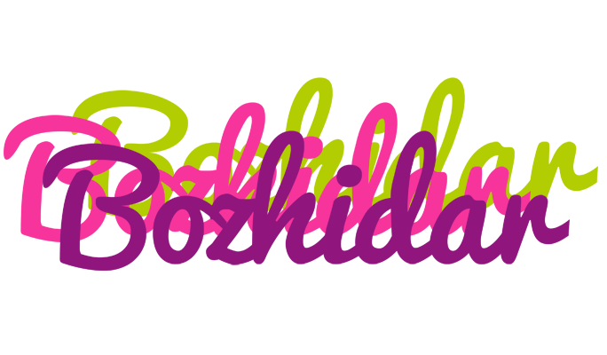 Bozhidar flowers logo
