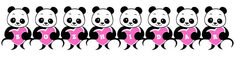 Bozhidar love-panda logo