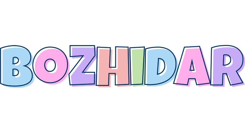 Bozhidar pastel logo