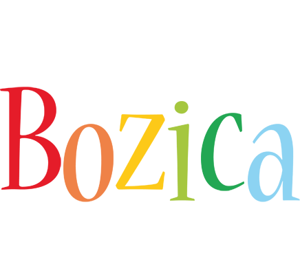 Bozica birthday logo