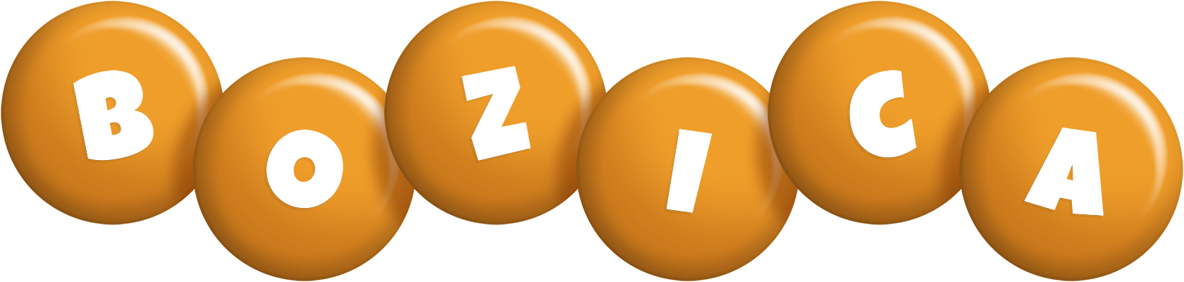 Bozica candy-orange logo
