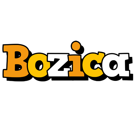 Bozica cartoon logo