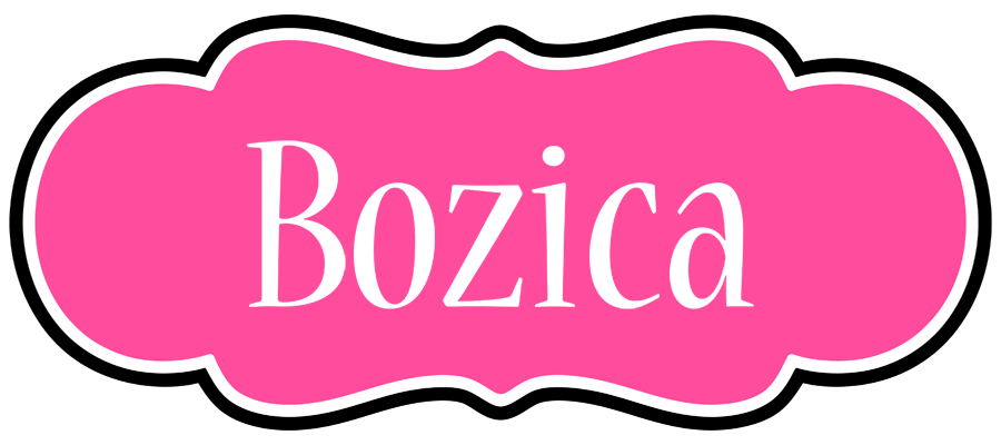 Bozica invitation logo