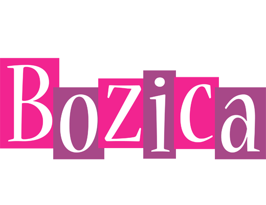 Bozica whine logo