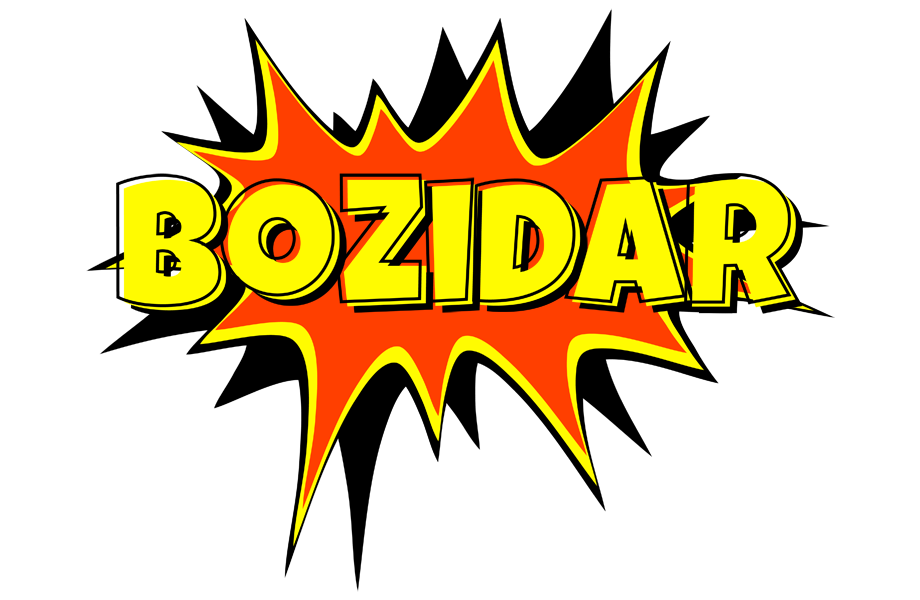 Bozidar bazinga logo