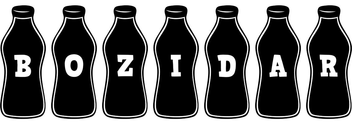Bozidar bottle logo