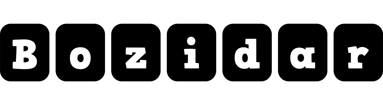 Bozidar box logo