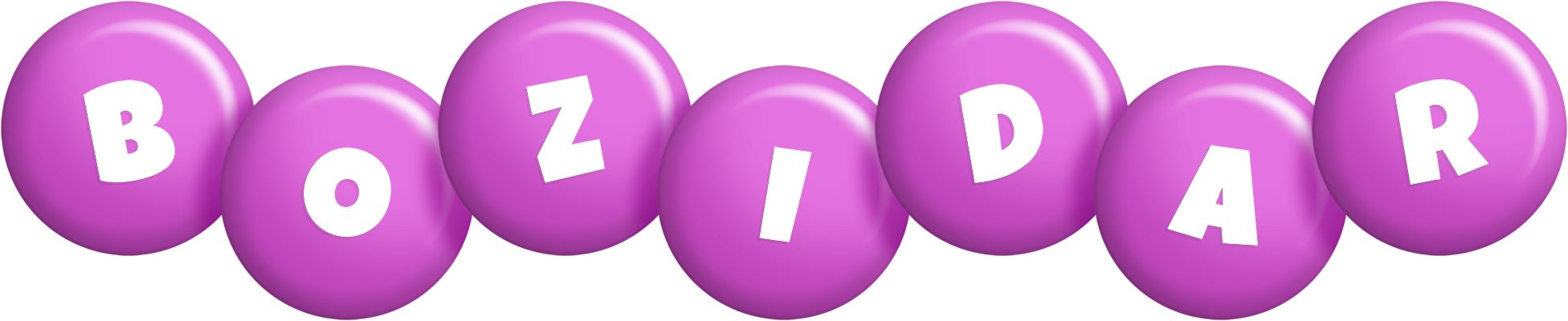 Bozidar candy-purple logo