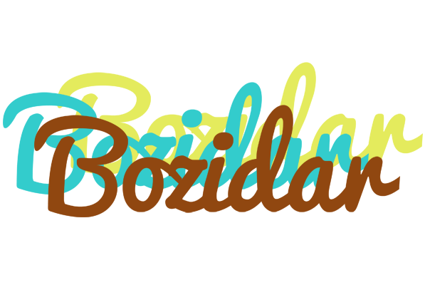 Bozidar cupcake logo