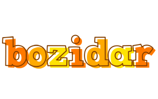 Bozidar desert logo