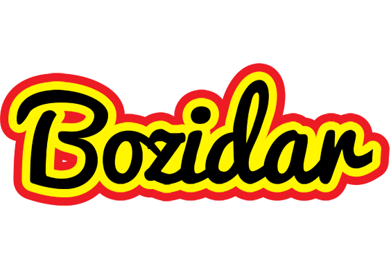 Bozidar flaming logo