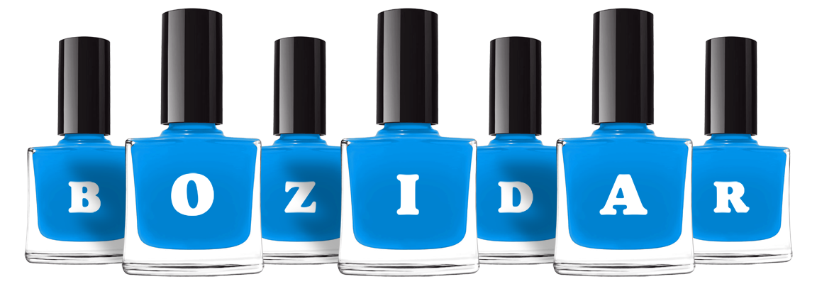 Bozidar glossy logo