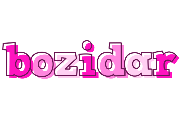 Bozidar hello logo