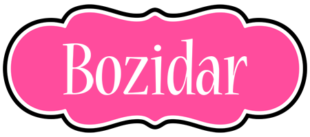 Bozidar invitation logo