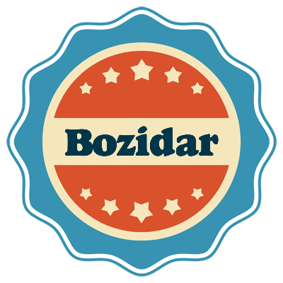 Bozidar labels logo