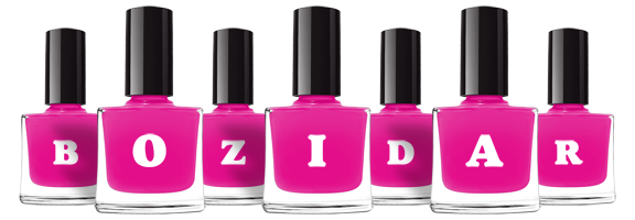 Bozidar nails logo