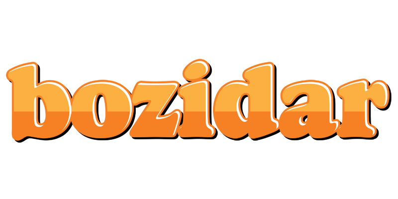 Bozidar orange logo