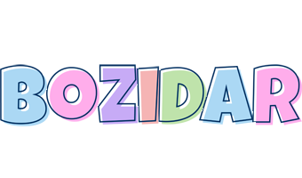 Bozidar pastel logo