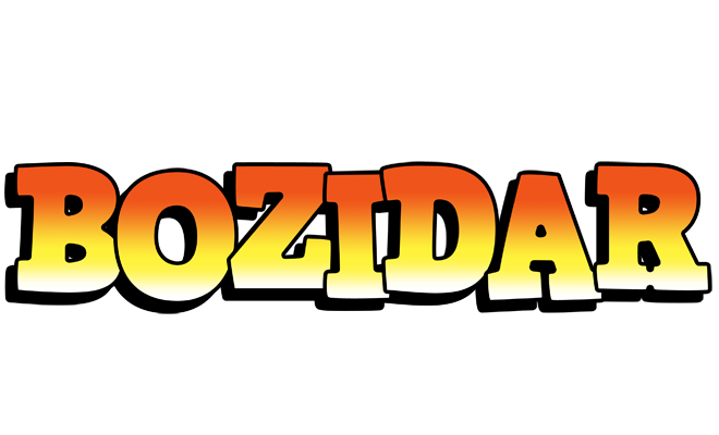 Bozidar sunset logo