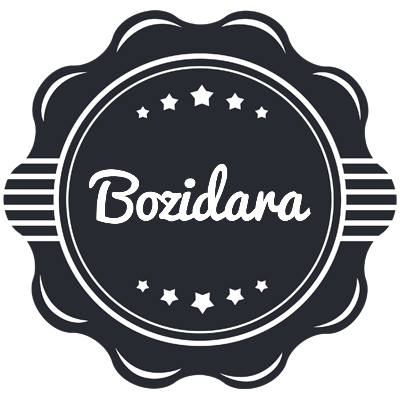 Bozidara badge logo