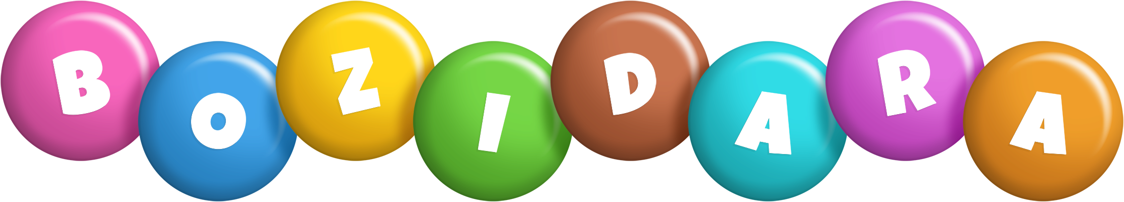 Bozidara candy logo
