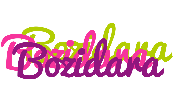 Bozidara flowers logo
