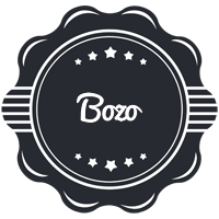 Bozo badge logo