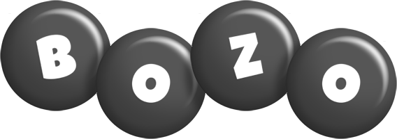 Bozo candy-black logo