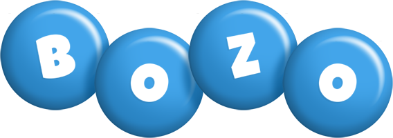 Bozo candy-blue logo