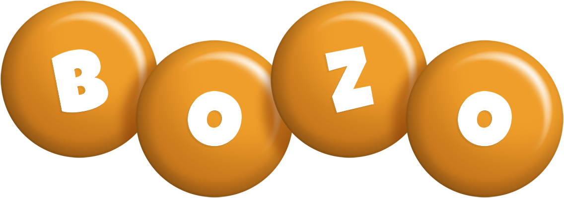 Bozo candy-orange logo