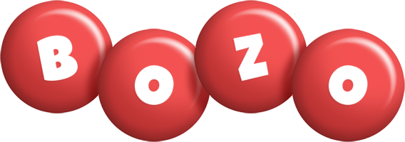 Bozo candy-red logo